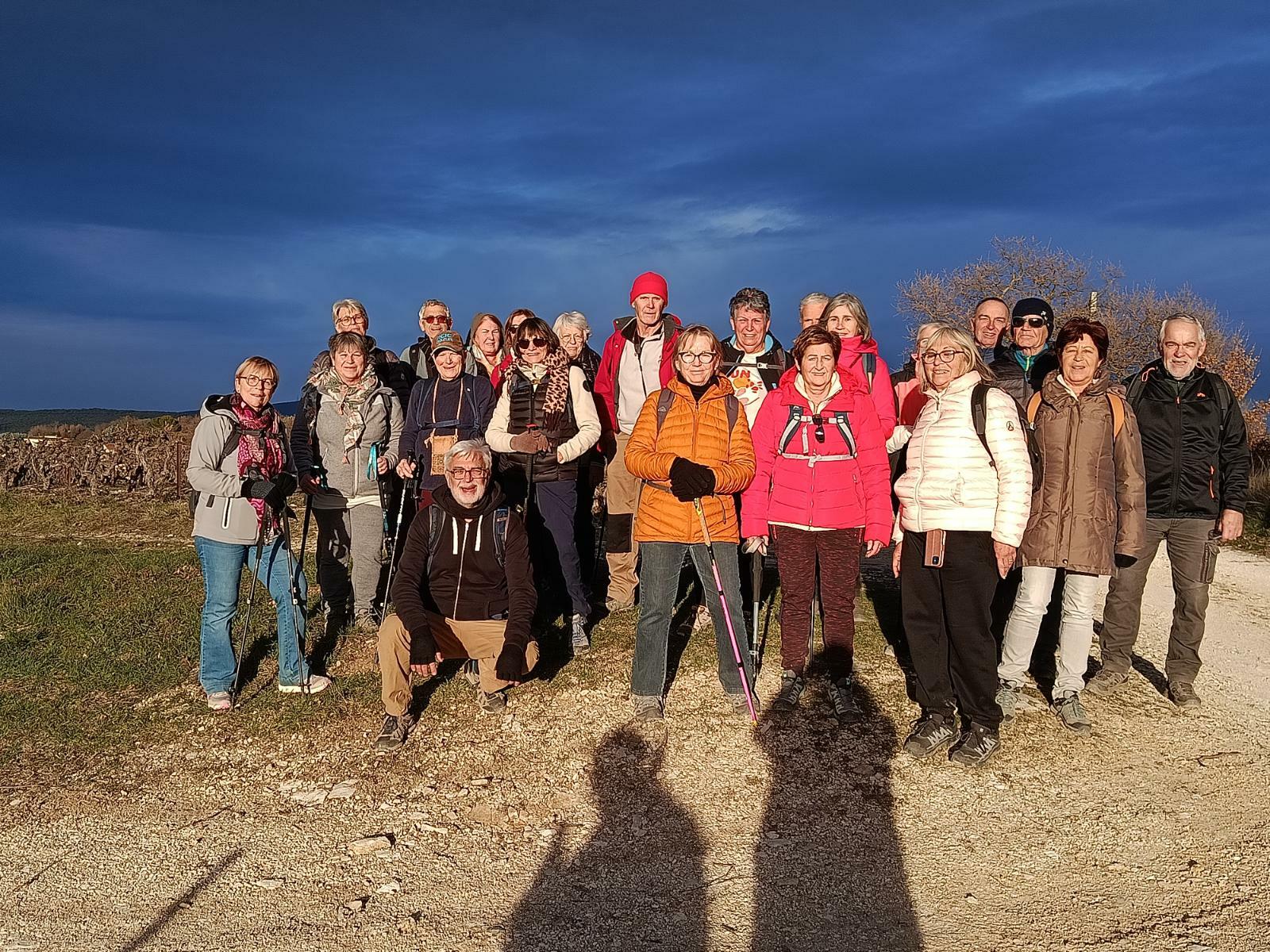 rando mercredi 7 janvier St Jean de Ceyrargues