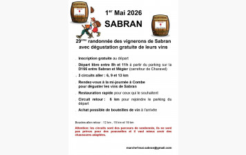 Randonnée de Sabran