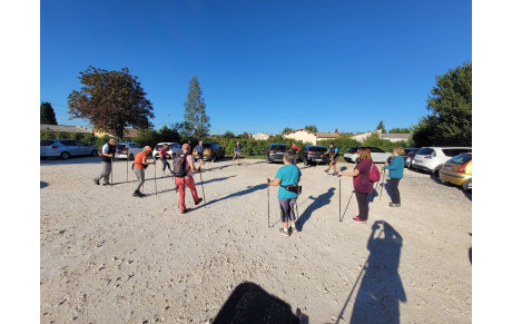 MARCHE NORDIQUE PENDANT LES VACANCES SCOLAIRES